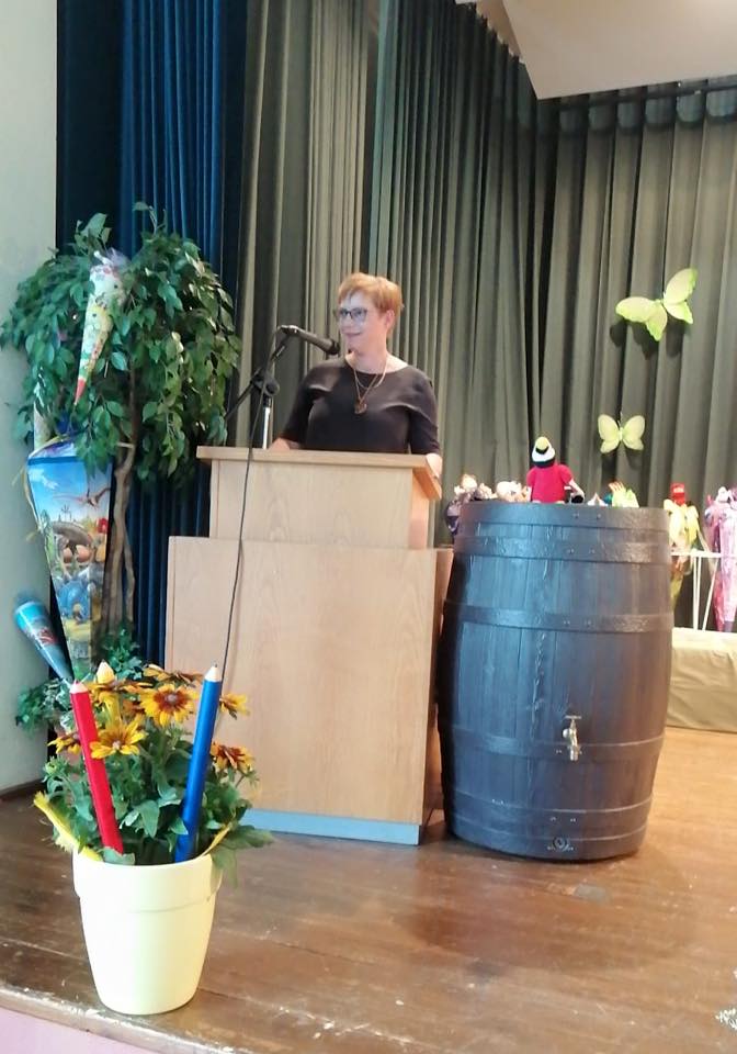 Die Vorsitzende des Schulfördervereins Carmen Günther